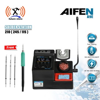 AIFEN A9E Solder Station C210 Original - Solder Teknisi Pemula Profesional - Solder Cepat Panas - Solder LED Display - Solder Las Elektronik - Solder Listrik Teknisi