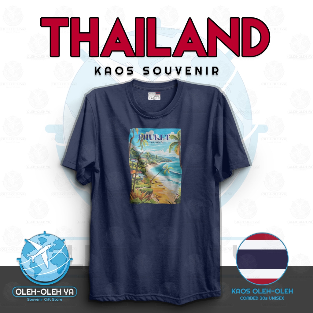 ของที่ระลึก YA T-Shirt ของที่ระลึก เสื้อยืดไทย ของที่ระลึก T-Shirt By Clothes I Love Thailand ภูเก็ต