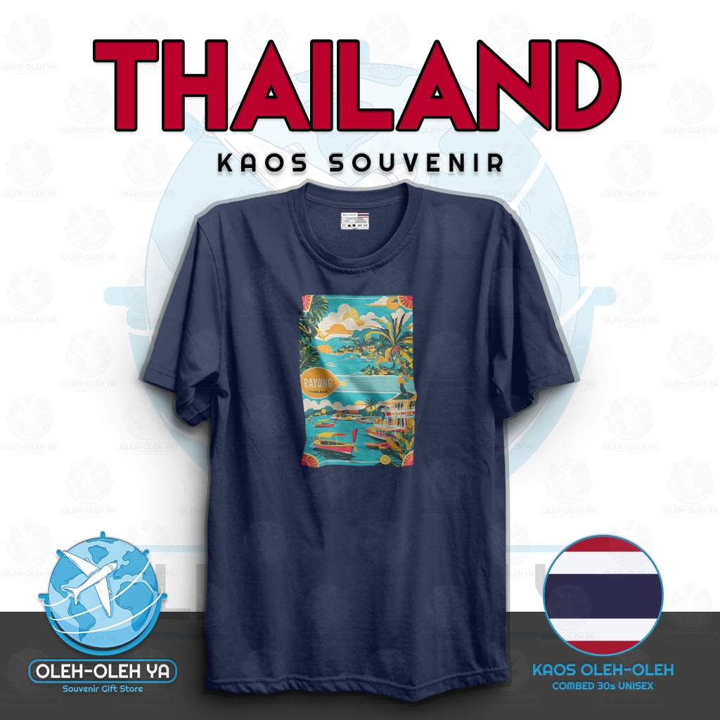 ของที่ระลึก YA T-Shirt ของที่ระลึก เสื้อยืดไทย ของที่ระลึก T-Shirt By Clothes I Love Thailand ระยอง 