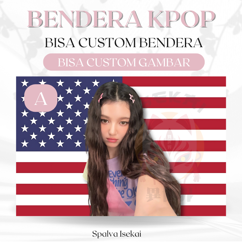 KPOP DANIEL MARSHA NEWJEANS NJZ Flag / KPOP Flag / Flag AMERICAN KPOP / Custom KPOP Tapestry / Tapes