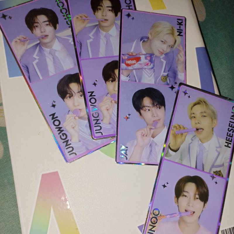 Photostrip Enhypen x Nabati Special Edition รับ The Goguma Hype