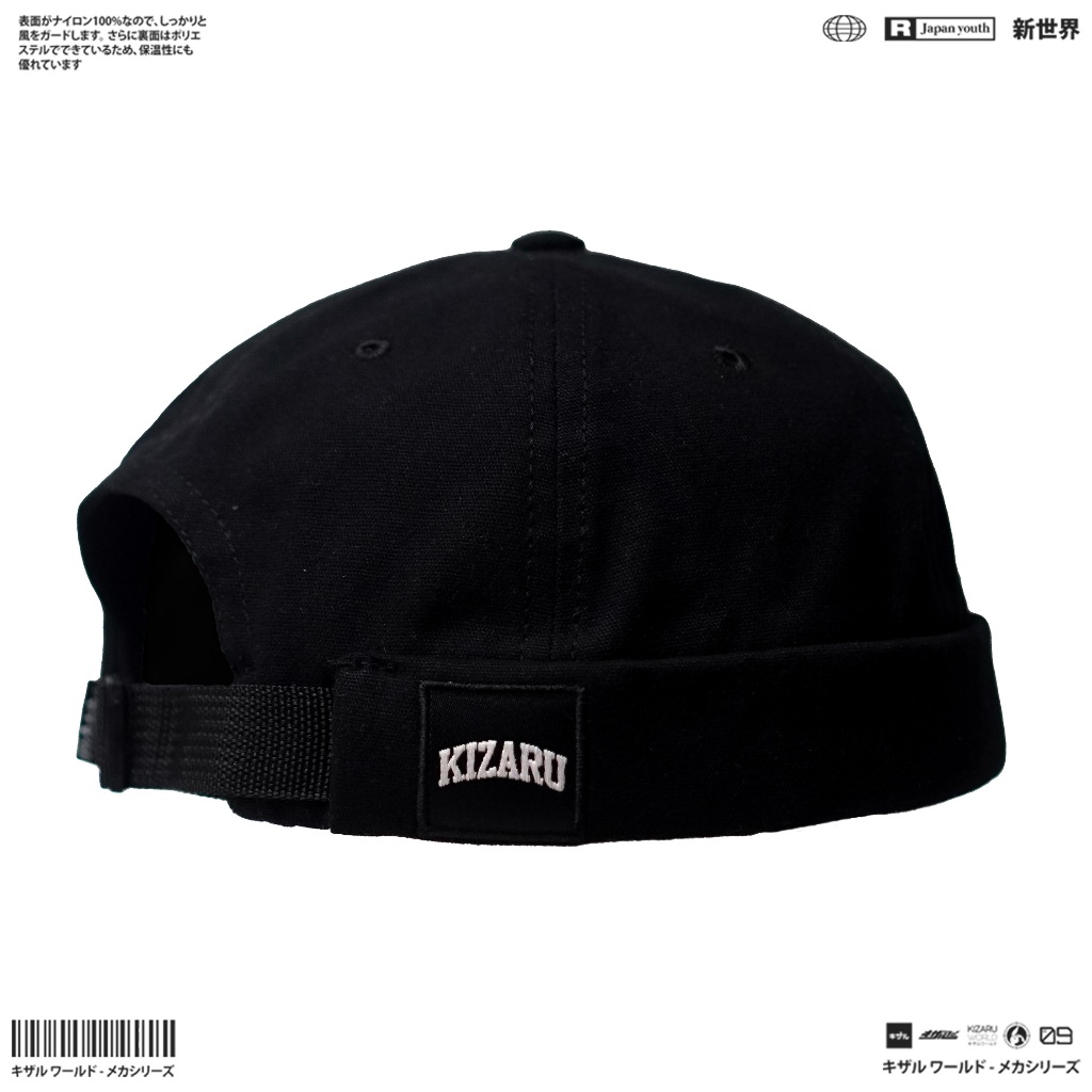 KIZARU หมวกมิกิ Basic Premium BLACK