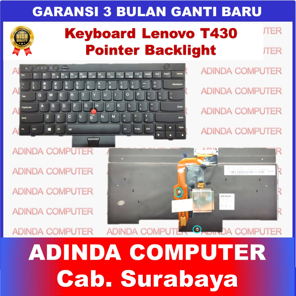แป้นพิมพ์ Lenovo Thinkpad T430 T430i T430S T530 T530i X230
