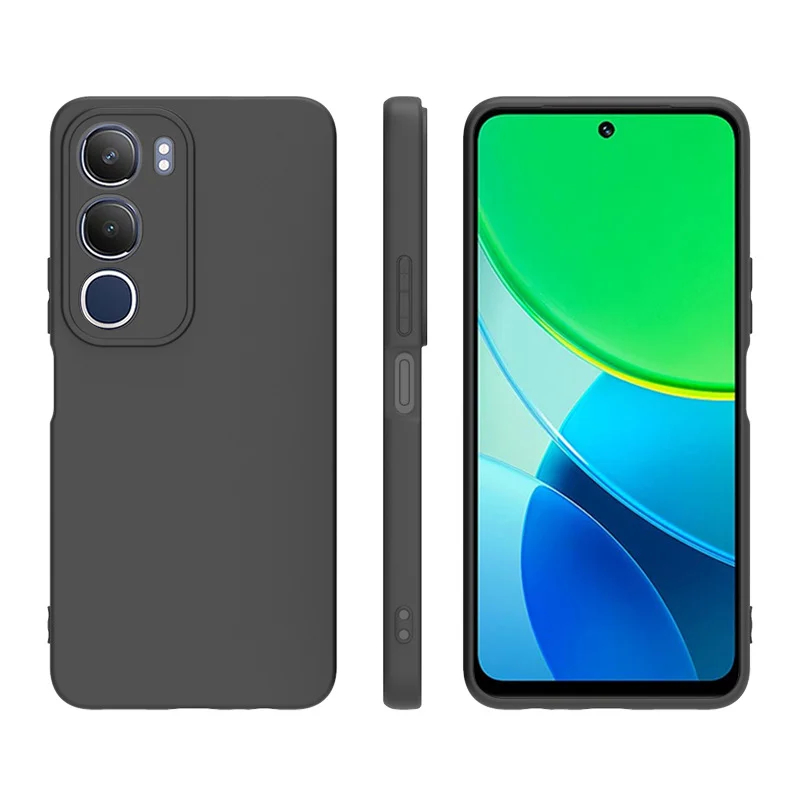 Vivo Y19S Pro / Y19S Softcase PREMIUM BLACK MATTE CAMERA PROTECTION Casing Case Hp Vivo Y19S Y19S Pr