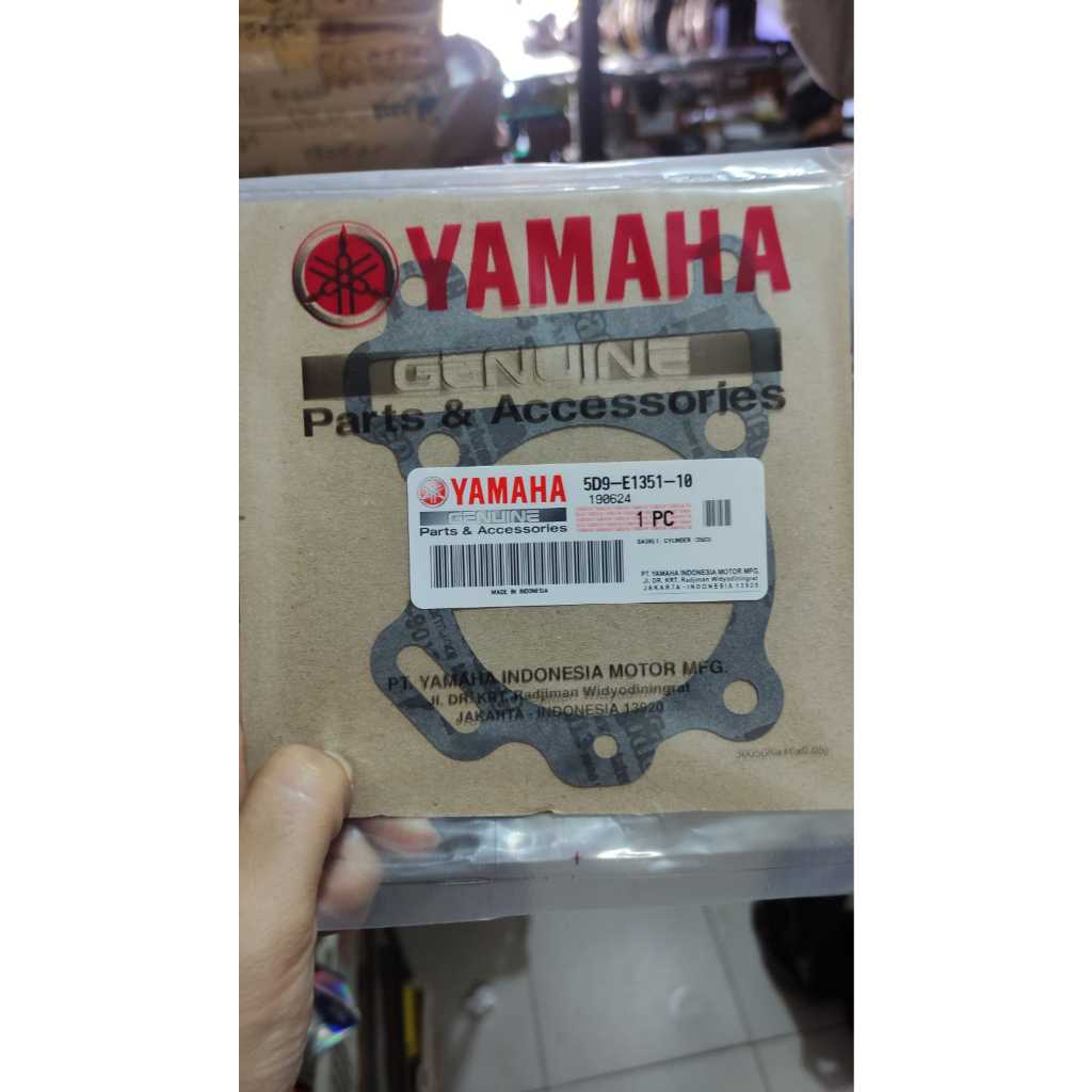 GASKET / PAKING BLOCK VEGA ZR / 5D9-E1351-10 ORIGINAL YGP