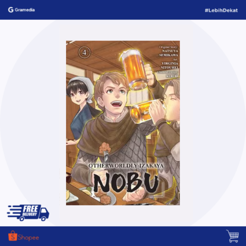 Gramedia Bogor - Otherworldly Izakaya Nobu Vol. 4