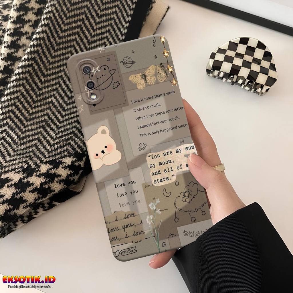 เคส Samsung A02 - เคส Samsung A02 - เคสแฟชั่น - Samsung A02 Silicone - Cool and Cute Motips - Samsun