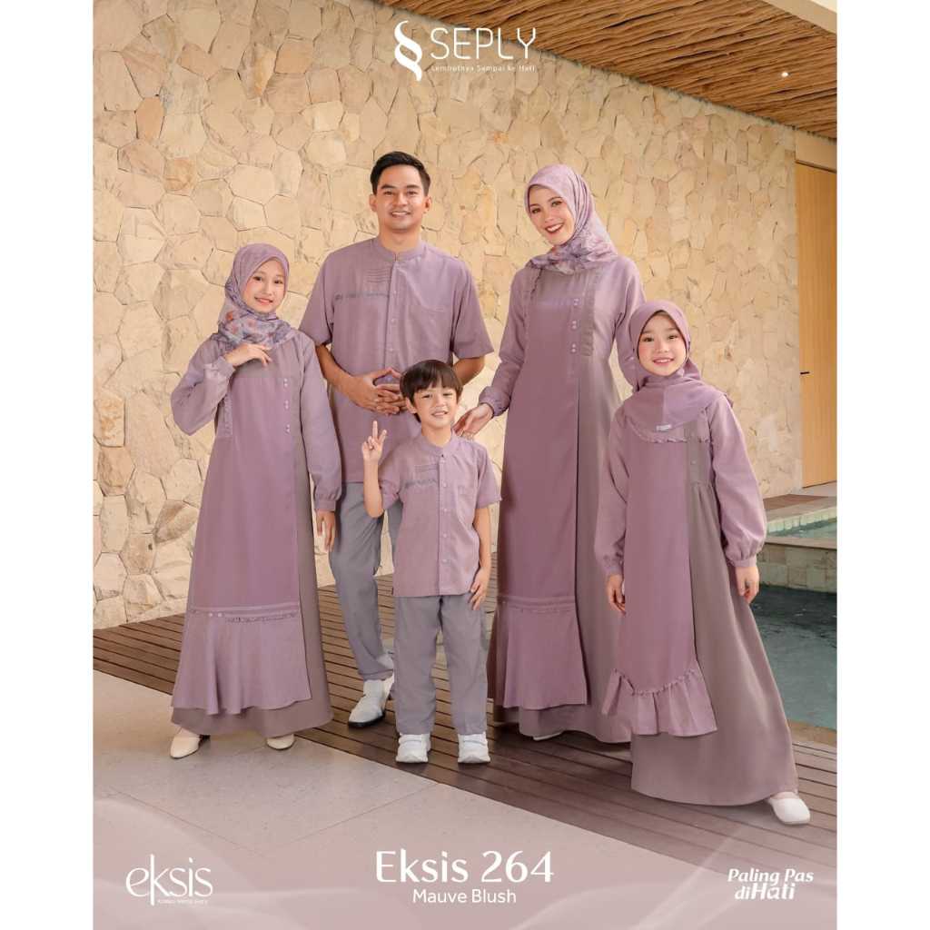 Eksis 264 Mauve Blush Sarimbit Family Seply 2025
