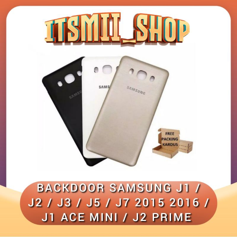 Samsung J1 J2 J3 J5 J7 2015 2016 J1 Ace Mini J2 Prime ประตูหลัง / ฝาหลัง