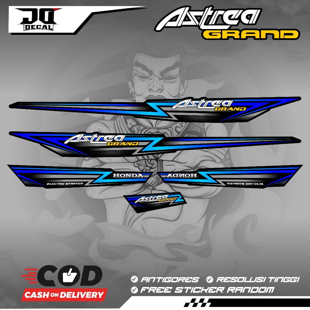 HONDA ASTREA GRAND BULUS SABIT SPECIAL EDITION K108 แถบตัวแปร