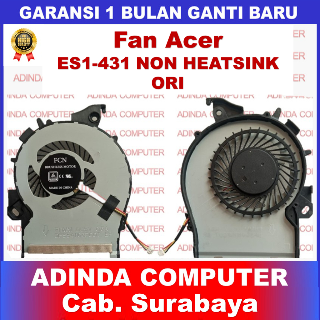 พัดลม Acer ES1-431 ES1-2011 Non Heatsink ORI