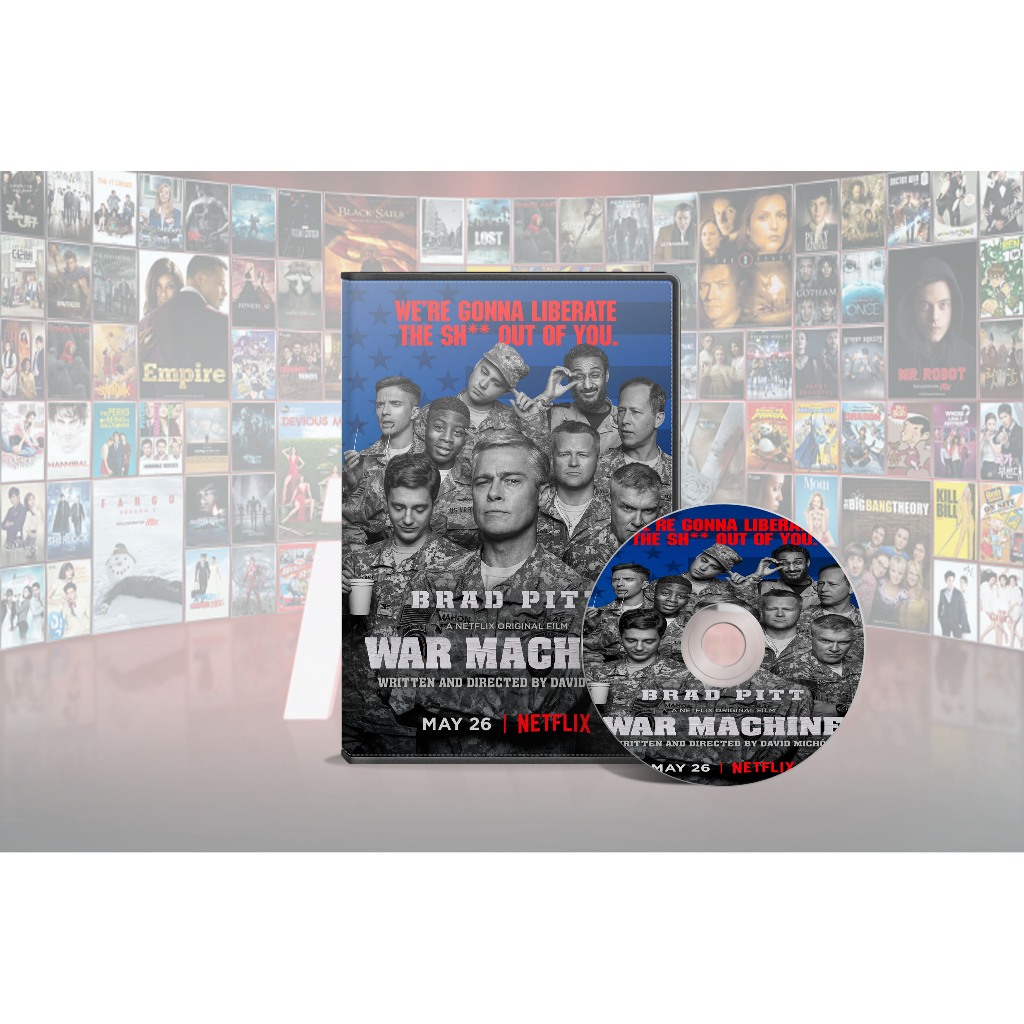 DVD Film War Machine (2017)