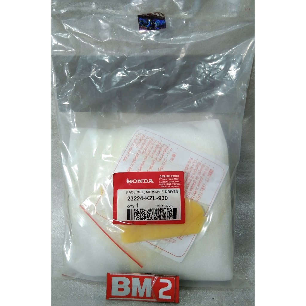 TOP PULLY (FACE SET MOVABLE DRIVEN) HONDA SPACY FI ORIGINAL HONDA 23224KZL930