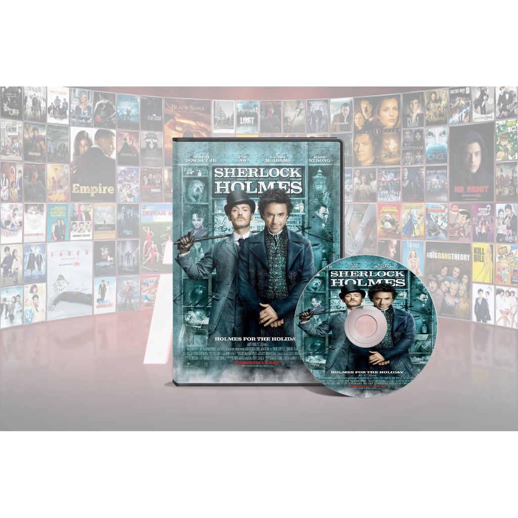 Sherlock Holmes & Sherlock Holmes เกมแห่งเงา DVD Film Collection (2009-2011)