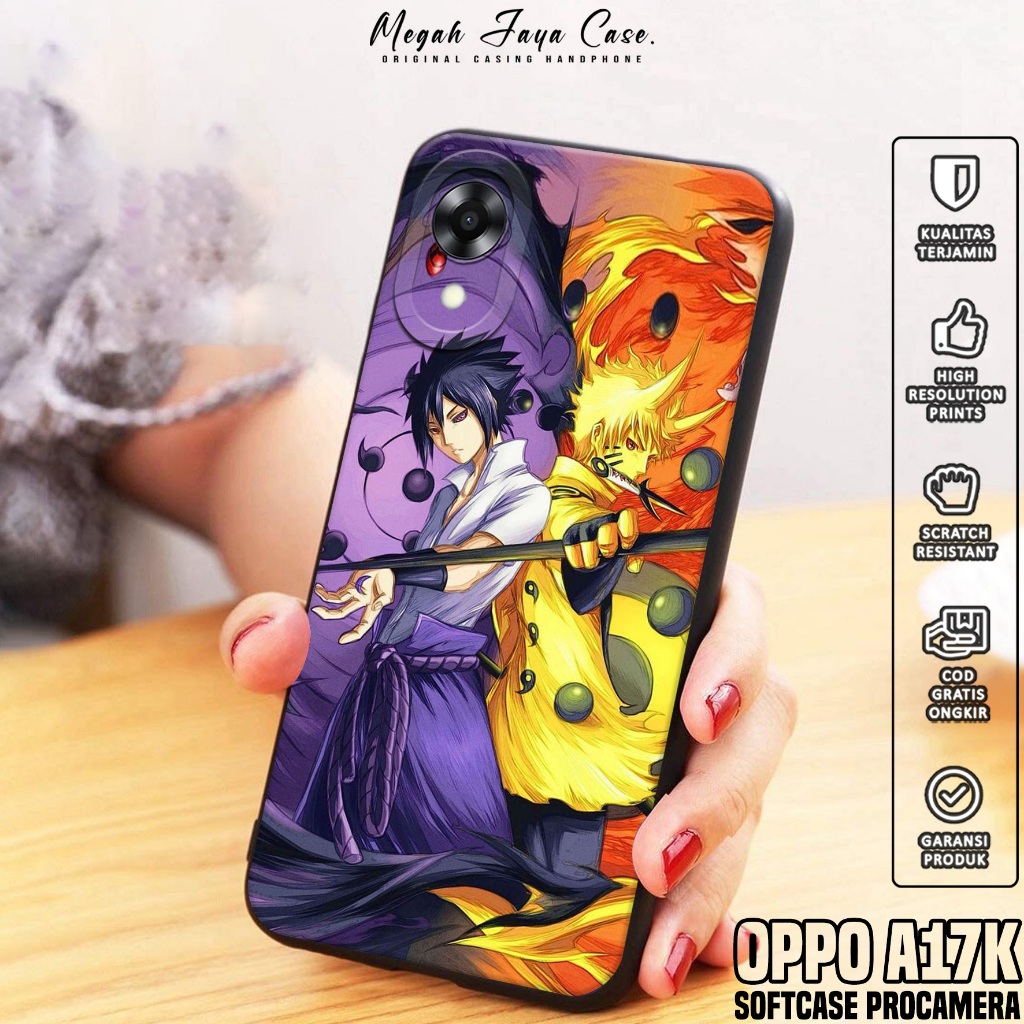เคส HP Oppo A17K - Oppo A17K Softcase with NRT Anime Motif - เคสโทรศัพท์ Oppo A17K - เคสโทรศัพท์ Opp