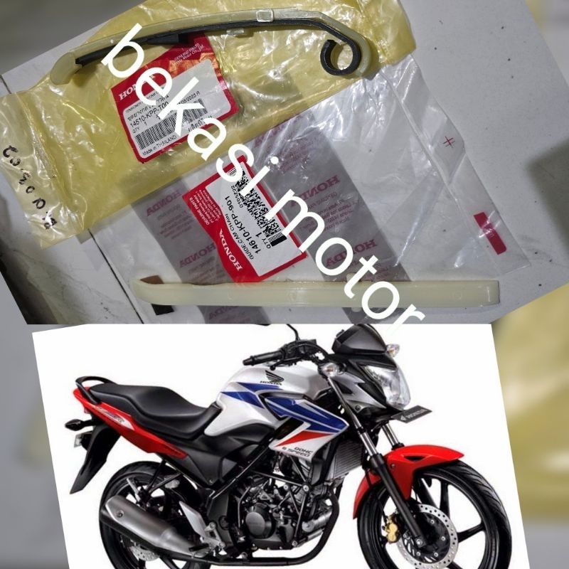 14510-KPP-T00 และ 14610-KPP เดิมเก่า honda cb 150 แผ่นรองโซ่ไทม์มิ่ง คู่