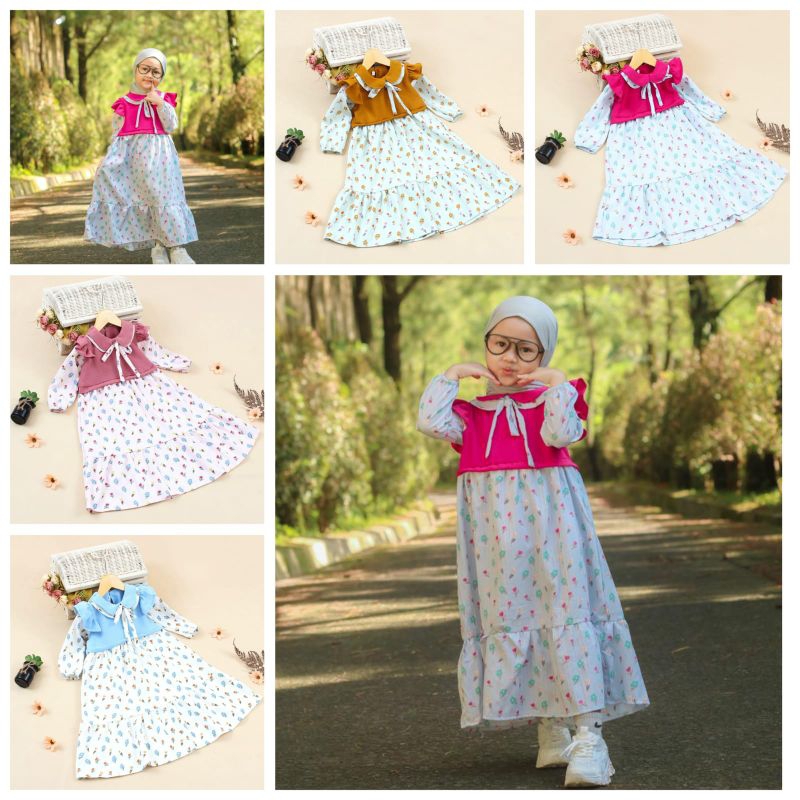 Gamis ของ Naya สําหรับเด็กผู้หญิง