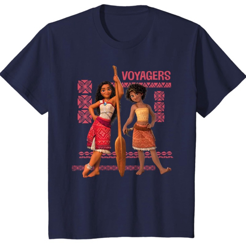 Moana 2 Moana และ Loto Voyagers เสื้อยืดเด็ก Top