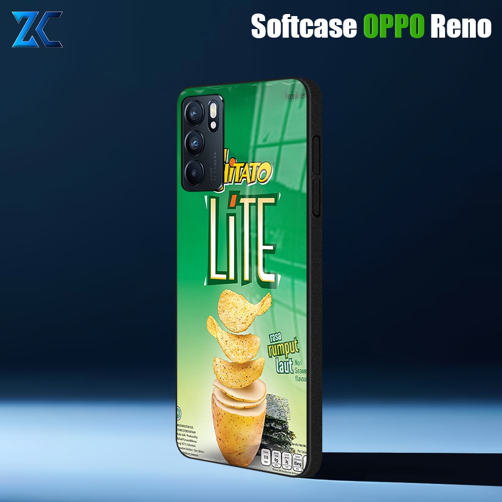 OPPO Reno 4 4F 4 PRO Glitter Softcase | รีโน 5F | Reno 6 สัญญาณ 4G 5G | Reno 7 Signal 5G [TB36] Soft