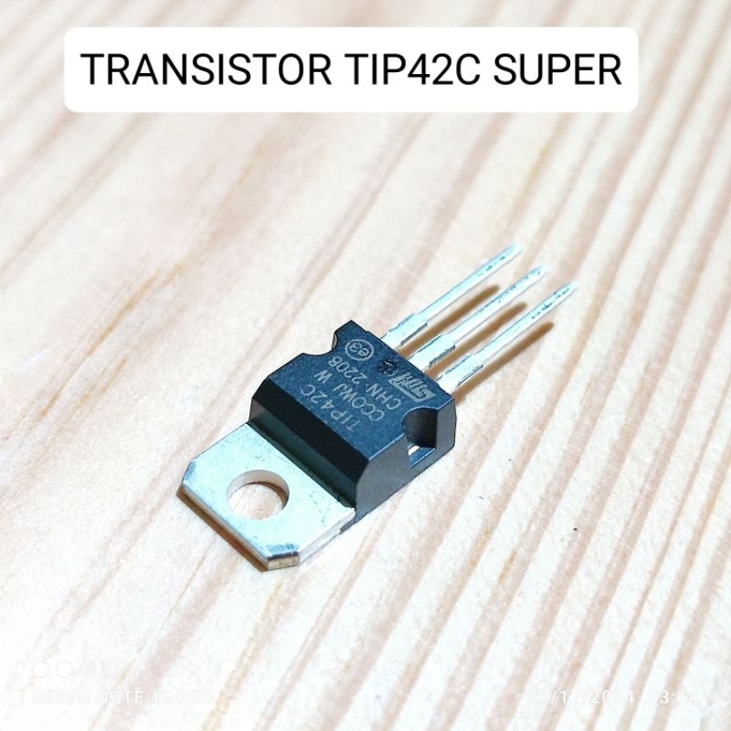 (1 ชิ้น) ทรานซิสเตอร์ TIP42C TIP42 C TIP 42 C ST SUPER NO SET