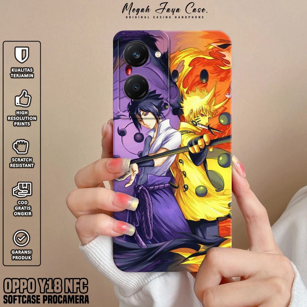 เคส VIVO Y18 NFC - VIVO Y18 NFC Softcase Anime NRT Motif - VIVO Y18 NFC Phone Case - VIVO Y18 NFC Si