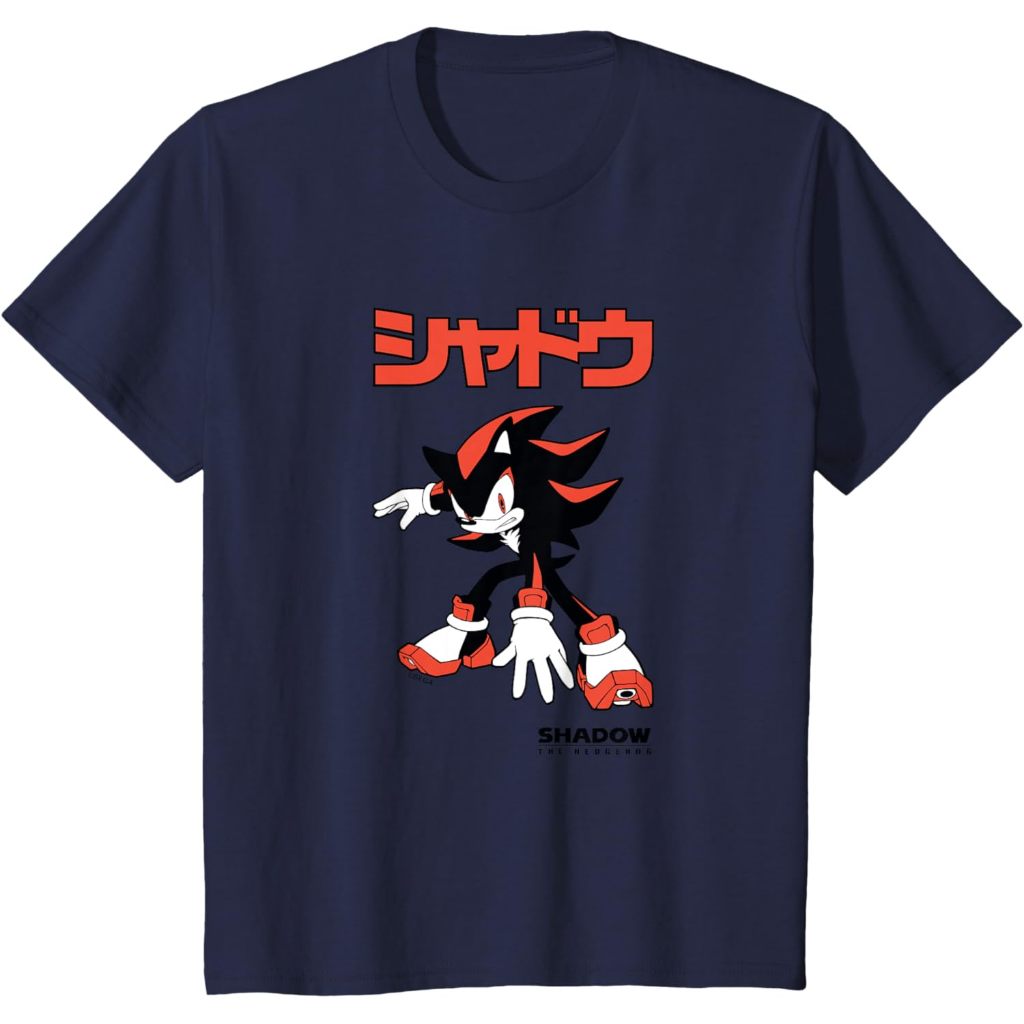 เสื้อยืดเด็ก Sonic the Hedgehog, Shadow the Hedgehog - เสื้อยืด Shadow (ญี่ปุ่น)