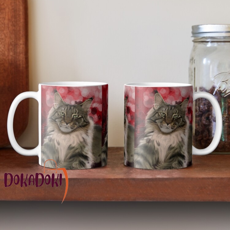 แก้วกาแฟ Bamiyan the Maine Coon