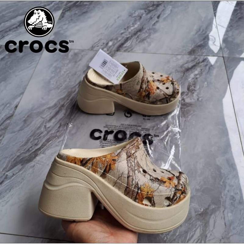 Crocs Siren Clog motif / รองเท้าแตะผู้หญิง / Crocs Siren