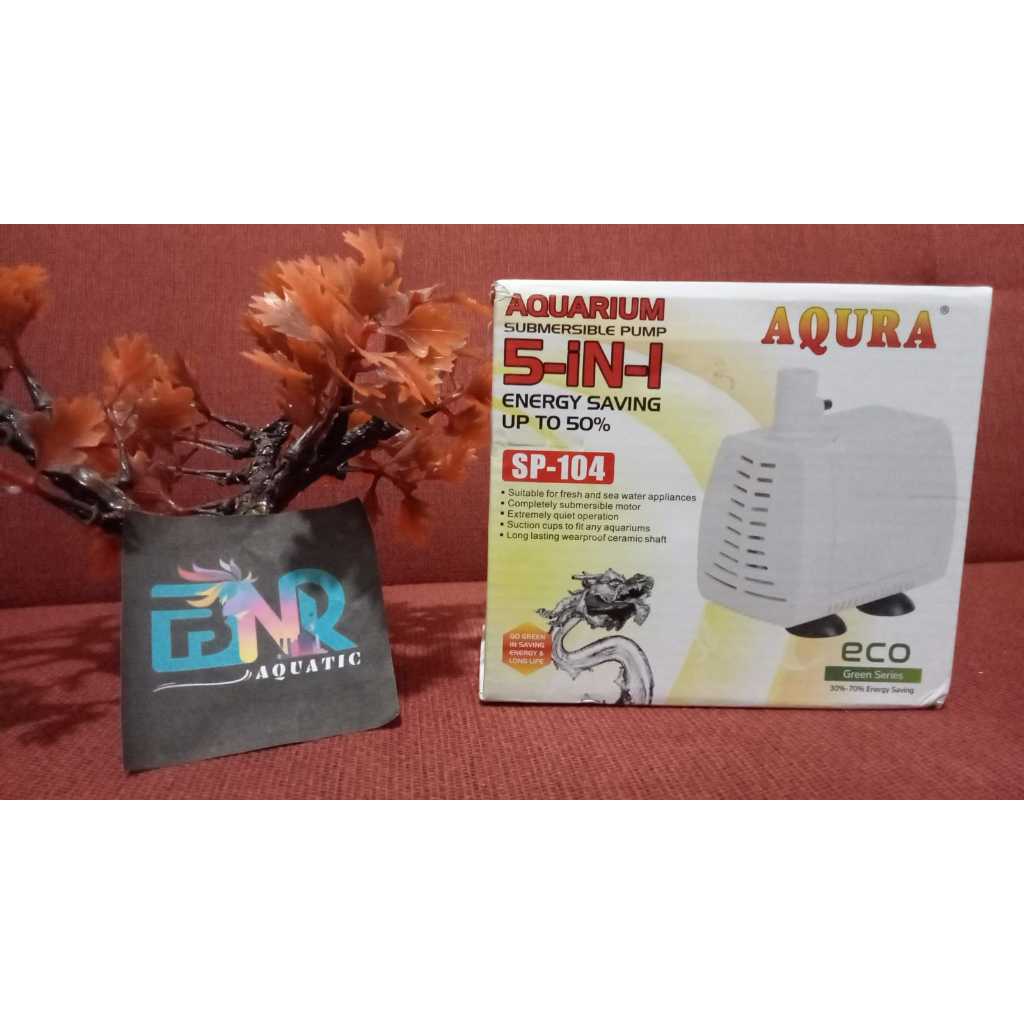 MESIN AQURA SP-104 WHITE AQUARIUM MACHINE...
