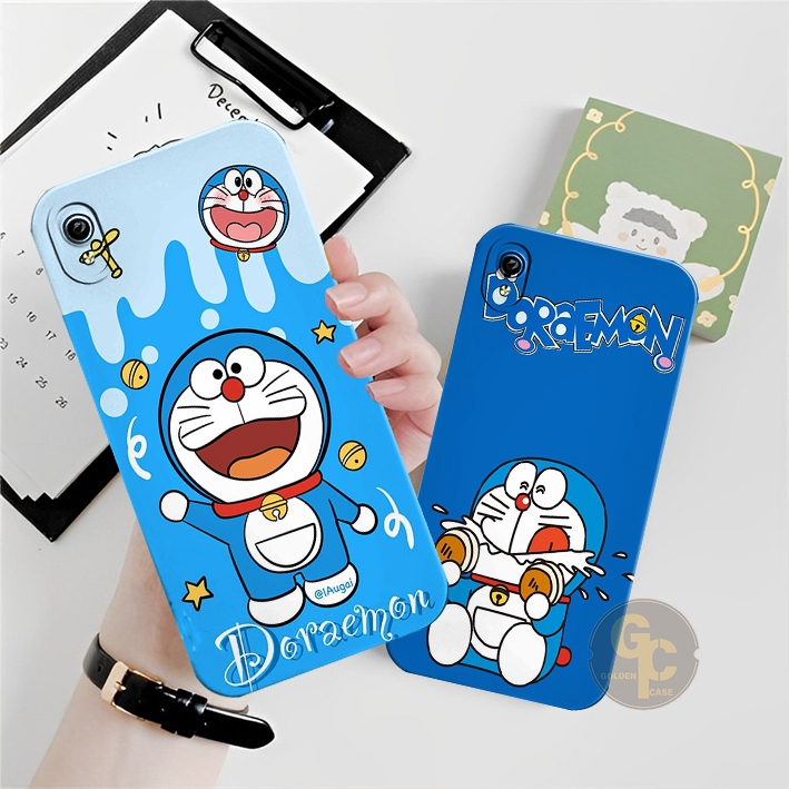 ซิลิโคน VIVO Y91C Y1S Y19 Y71 Y71i Y81 Y83 Y53 Old Cute doraemon Cartoon Motif - เคสอินเทรนด์ - เคสว