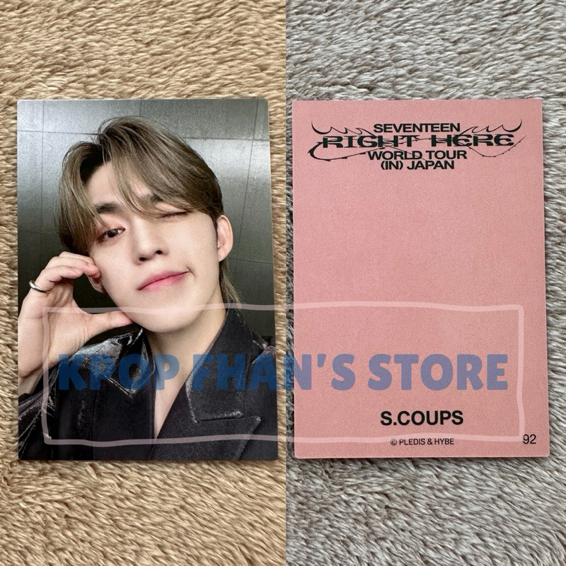 Seventeen Right Here Merch Japan - Photocard