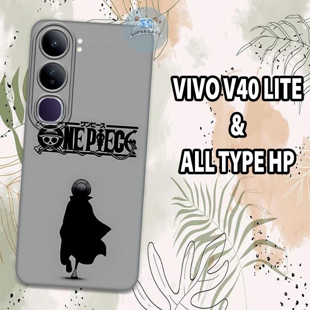 Q3 เคส HP ล่าสุดสําหรับ VIVO V40 LITE | อะนิเมะ MOTIF | ปลอกยางยืดหยุ่น