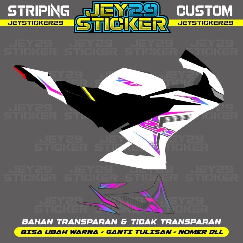 STRIPING R15 V3 RAINBOW CUSTOM AS YOU LIKE