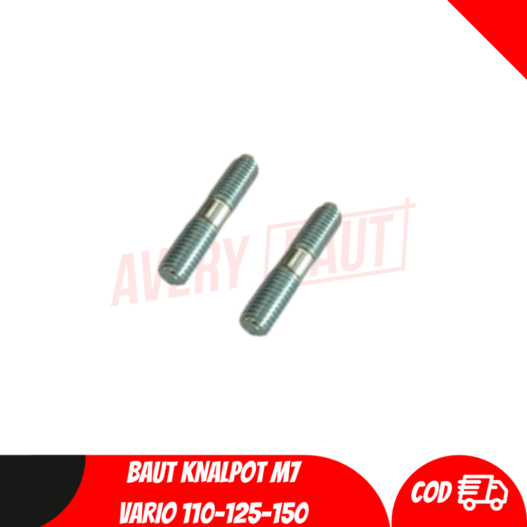 M7 EXHAUST BOLT 7X7 BOLT VARIO 110/125/150