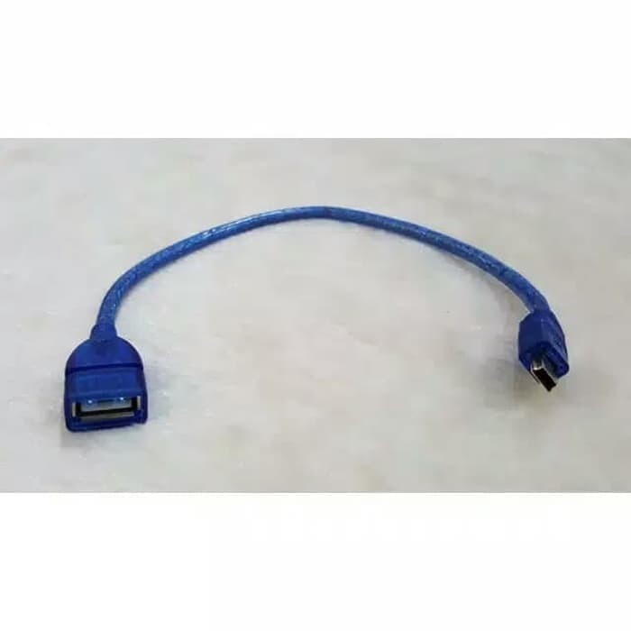 Technotech OTG Cable 5 pin blue - usb 5 pin to USB Female Blue 30cm 5pin usb 2.0 usb2.0 usb2.0 usb2.