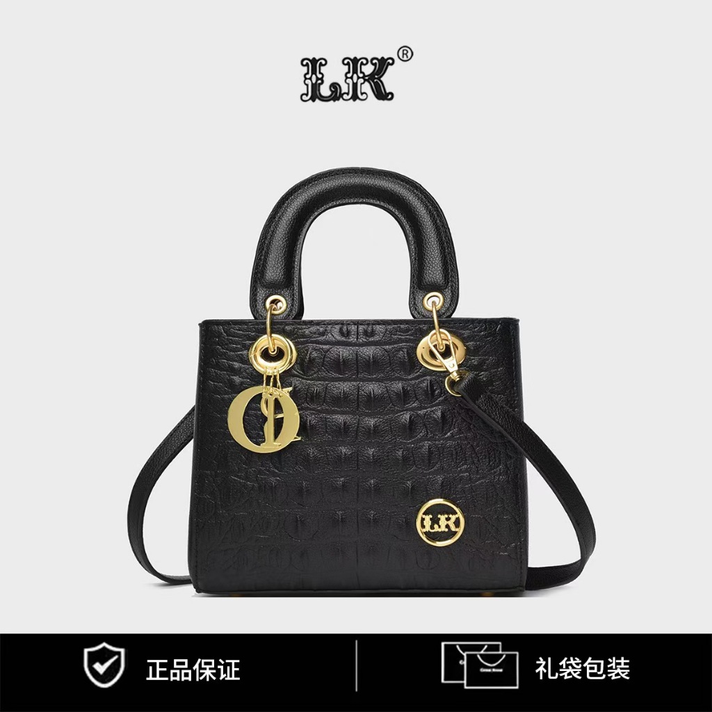 Tasready_mall 2548 ฟรีใบรับรอง lk กระเป๋าสะพายไหล่ผู้หญิงอินเทรนด์ LK กระเป๋าแฟชั่น