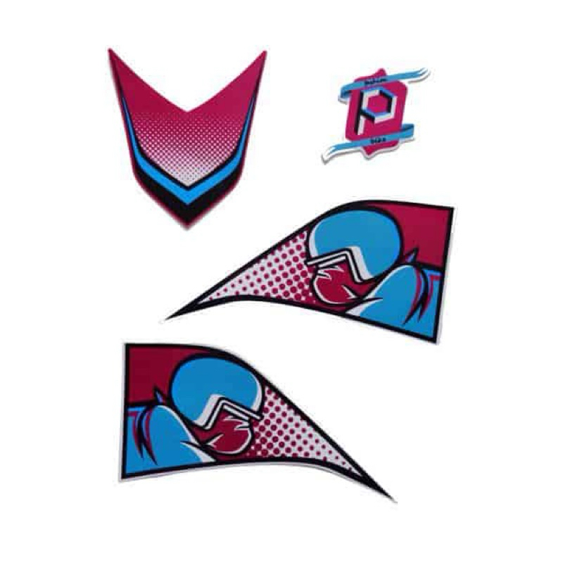 871X0K61ARTMA สติ๊กเกอร์ BeAT POP Art Magenta