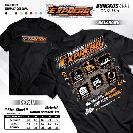 Shoppee Express Courier เสื้อยืด Sat Set - SPX Sopee Xpress Expedition Package Courier Shirt