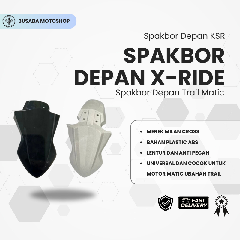 บังโคลนหน้า KSR/ บังโคลนหน้า X-Ride/ บังโคลนหน้า Trail Matic