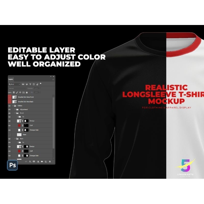 เสื้อยืด MOCKUP LONGSLEEVE