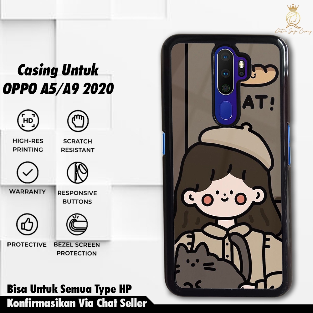 เคส Oppo A5 2020 / A9 2020 [ROROJUMP] เคส Oppo A5 2020 / A9 2020 เคสแข็ง Softcase Glossy