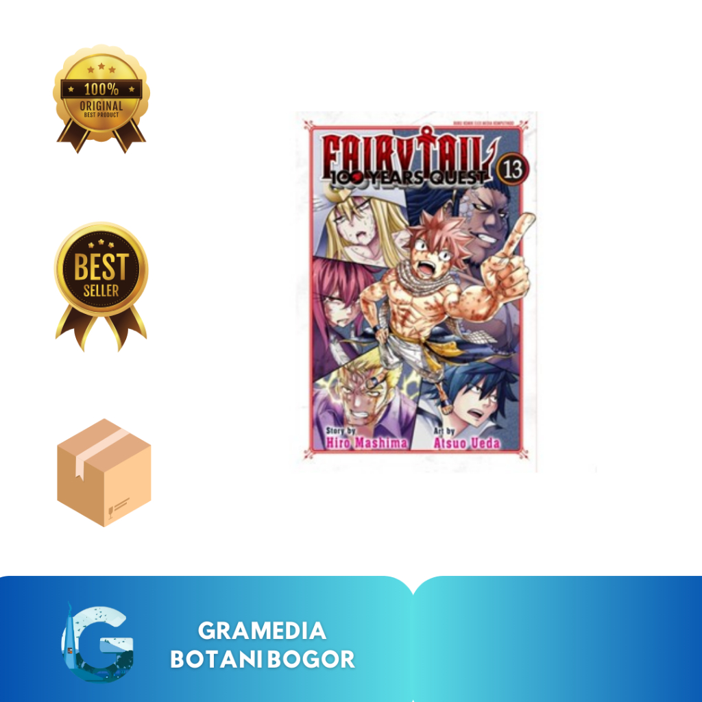 Gramedia Bogor - Fairy Tail 100 Years Quest 13