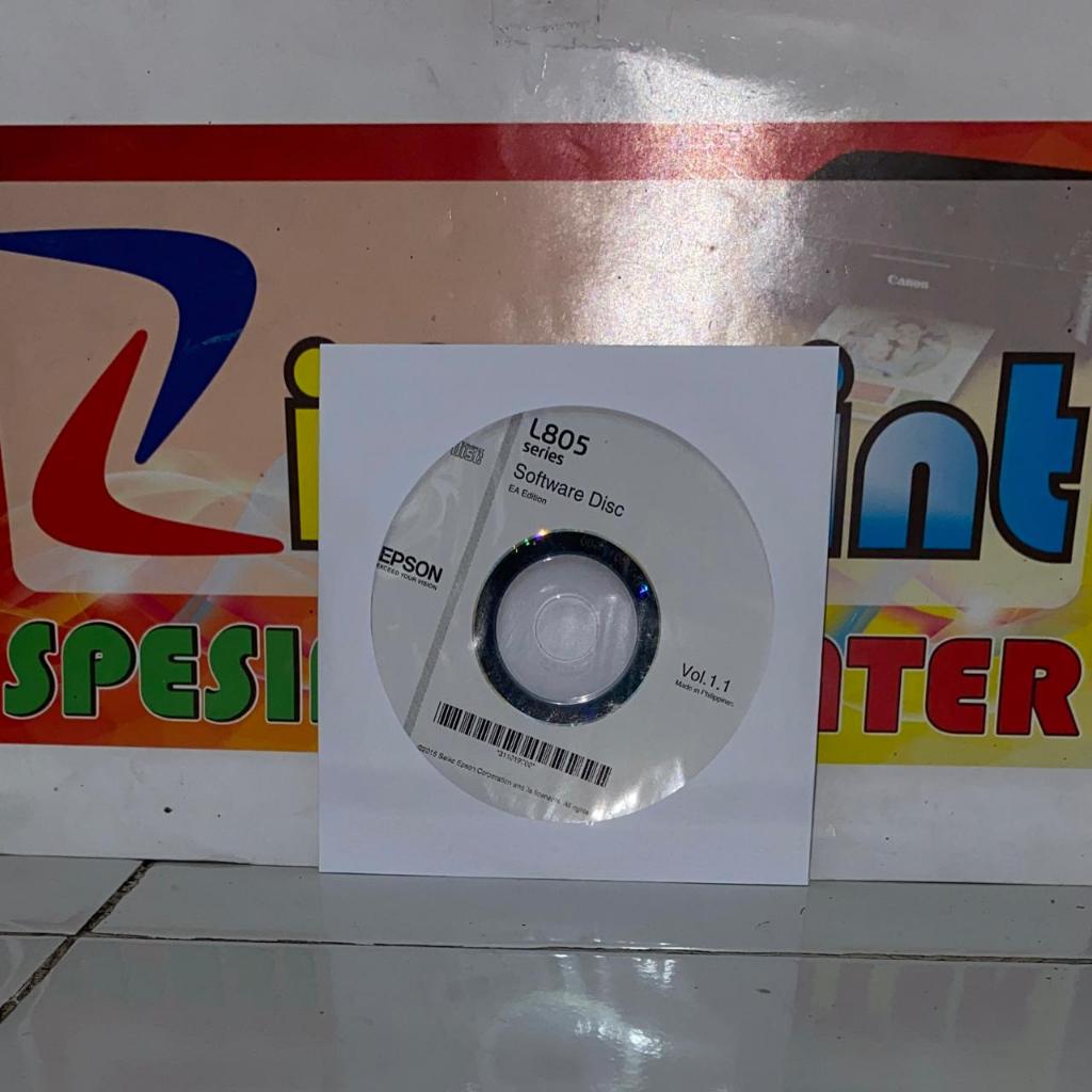 Original L805 Driver CD Epson L 805 เครื่องพิมพ์