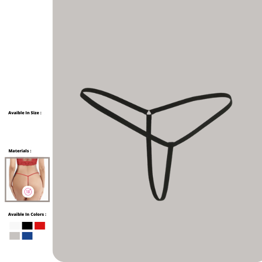 G String Thong แหวนเซ็กซี่ / กางเกงผู้หญิง 061