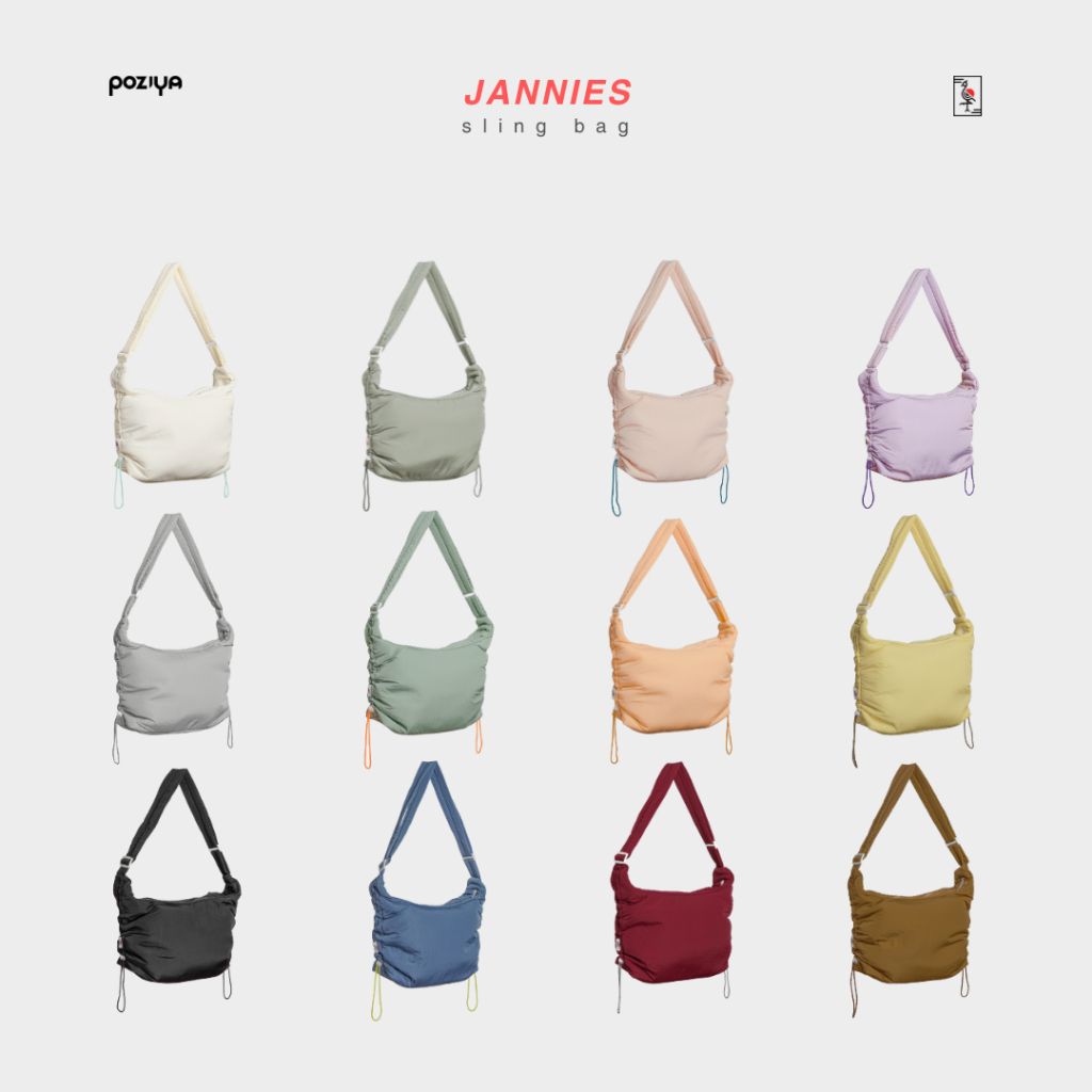 กระเป๋าสะพายข้างผู้หญิง - POZIYA - Jannis Sling Bag