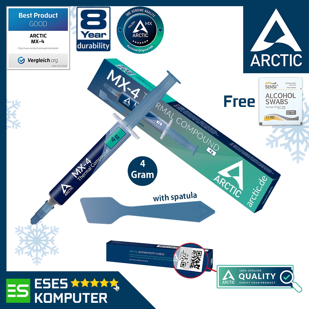 ตกลง!! Thermal Paste ARCTIC MX-4 (4 กรัม) - MX4 HIGHEST Performance Thermal Paste Arctic MX4 4Gram D