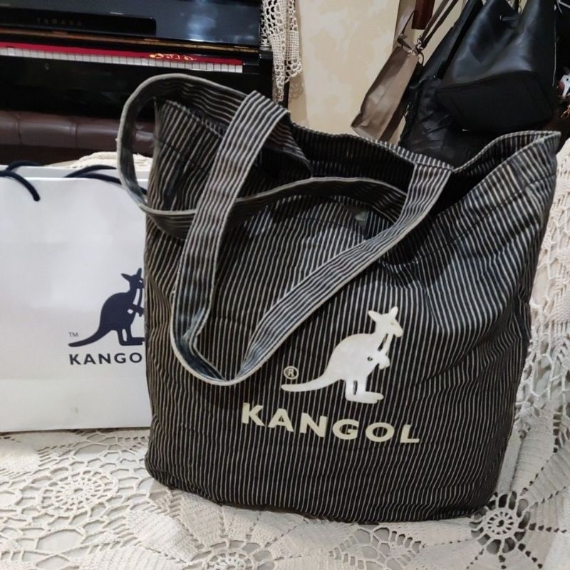 Kangol_original WELL USED CANVAS TOTE