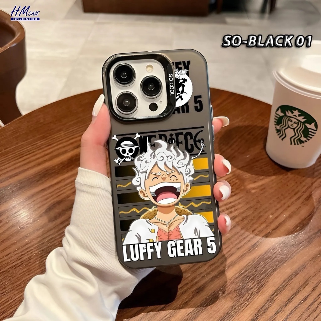 The North Face แผ่นโฮโลแกรม IMD Hybrid Case / Softcase One Piece Luffy Gear 5 สําหรับ Samsung A26 Sa