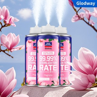 Bisa COD 3 Botol Lebih Murah Glodway Magnolia Bunga Air Freshener Sterilisasi 99.99% Rumah Anti Bau Deodorant Semprot Penghilang Bakteri Otomatis Spray Anti Bacterial Air Refresher Di Dalam Mobil Odor Eliminator Pewangi Car Parfum Aromaterapi Aksesoris