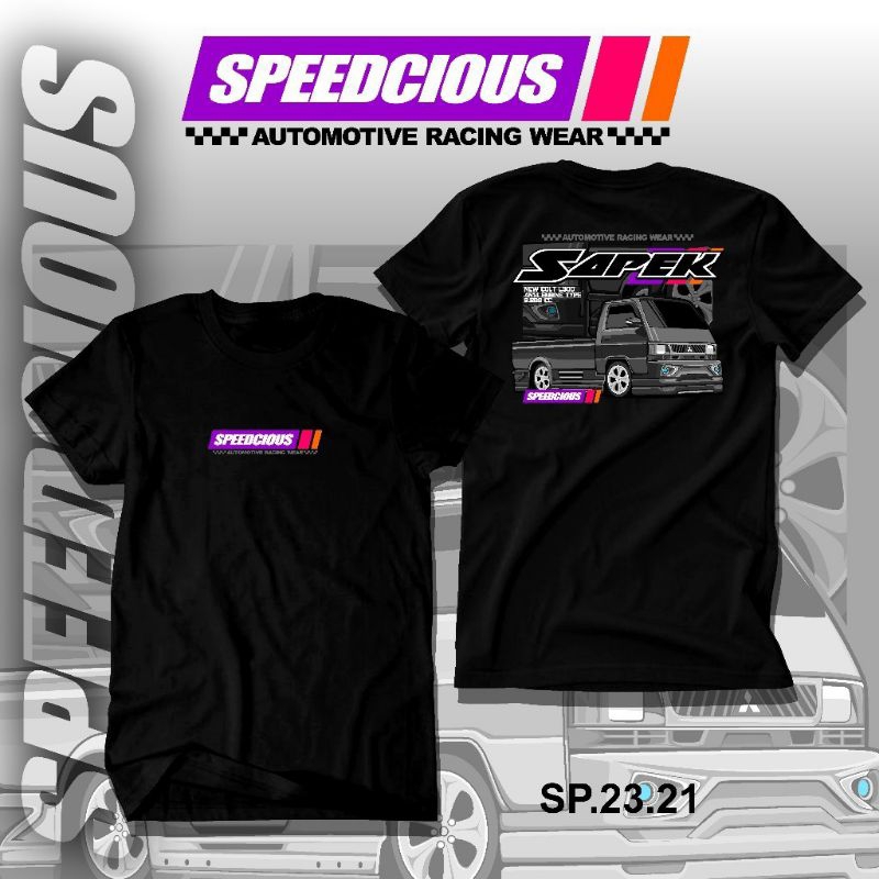 เสื้อยืด DISTRO - MITSUBISHI COLT L300 PICKUP DRIVER - COLT DIESEL